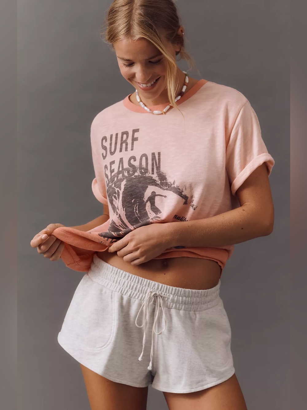 Anthropologie Pilcro Vintage-Inspired Surf Tee